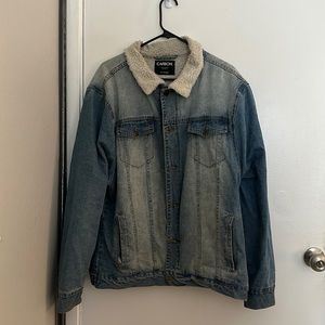 Sherpa Lined Jean Jacket
